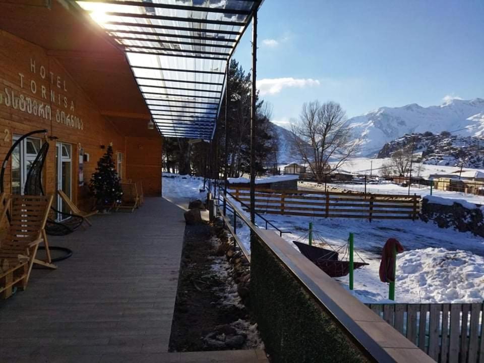 Hotel Tornisa Kazbegi Bagian luar foto